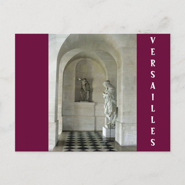 Versailles Postkarte (Vorderseite)