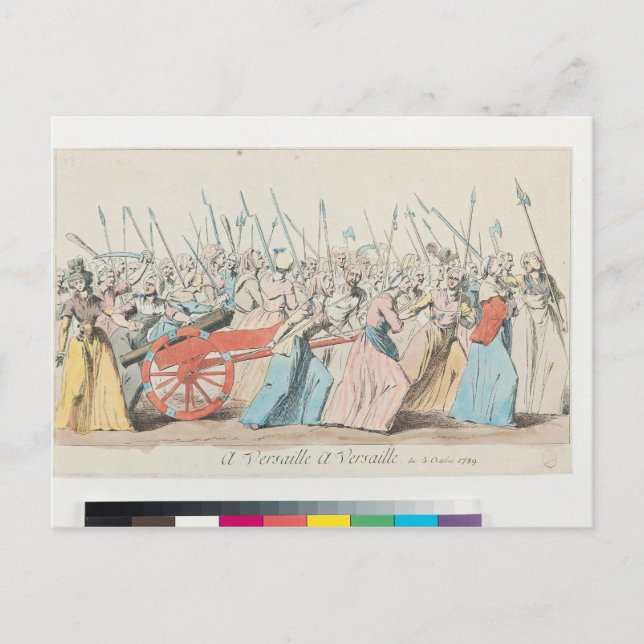 Versailles, Versailles Postkarte (Vorderseite)