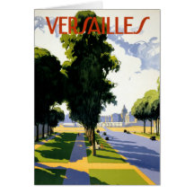 Versailles Vintage Reiseposter Restauriert