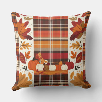 Versammelt euch um das Plaid Kissen