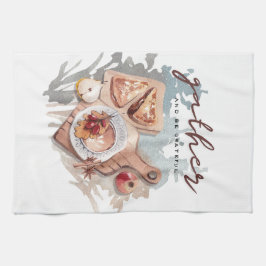 Versammelt und seid dankbar, wenn ihr Ansammlung s Geschirrtuch