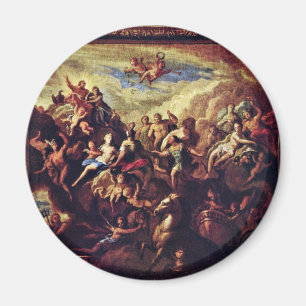 Versammlung der Götter auf dem Olympus-Berg Magnet