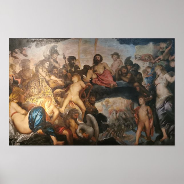 Versammlung der Götter  Poster (Vorne)