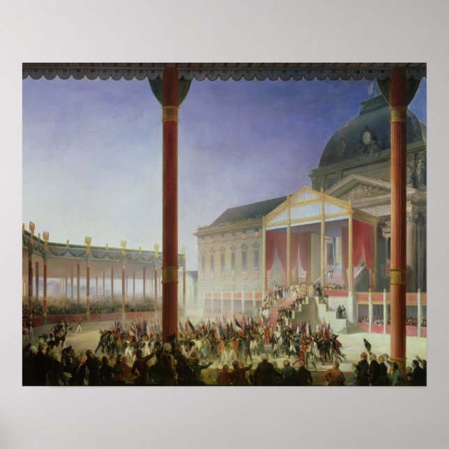 Versammlung des Champ de Mai, 1. Juni 1815 Poster (Vorne)