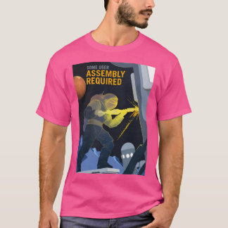 Versammlung, die unsere Zukunft auf Mars und T-Shirt