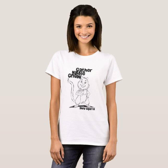 Versammlungs-Nagen zerfrisst für Frauen T-Shirt (Vorne ganz)