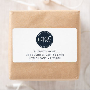 Versand Ihrer Firmenlogo-Rücksendeadresse hinzufüg