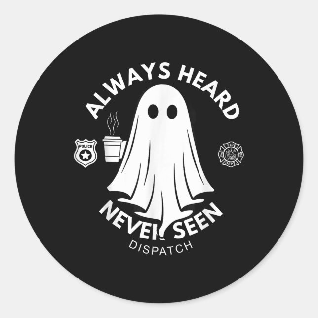 Versand-Special 911 Dispa Runder Aufkleber (Vorderseite)