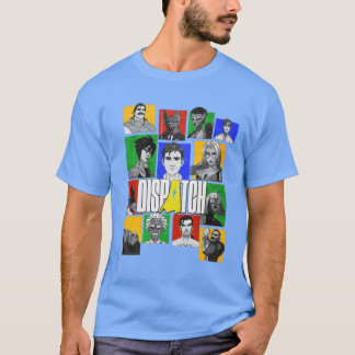 Versand-Spiel-Collage Retro T-Shirt
