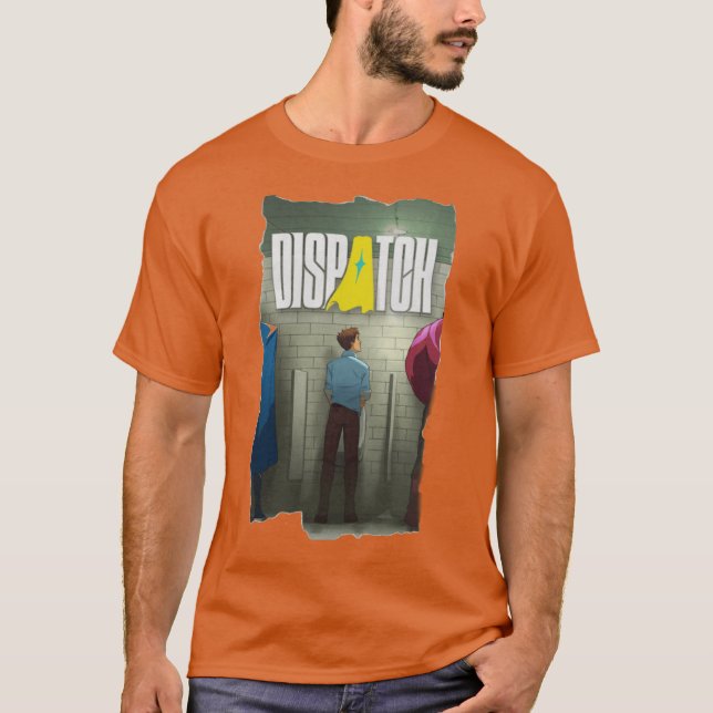 Versand Spielposter Freunde T-Shirt (Vorderseite)