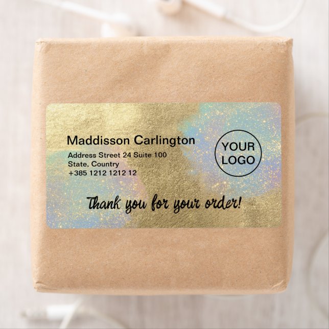 Versand von Gold und Glitzer (Insitu)