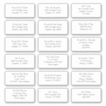 Versand von informellen individuellen Namen