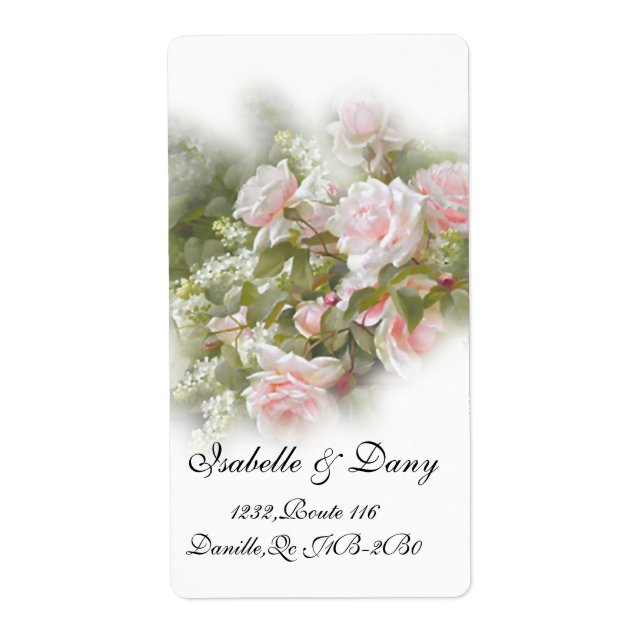 Versandetiketten (Vorne)