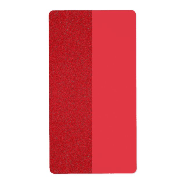 Versandmarken für Tomaten/Paradeiser Rot Split (Vorne)