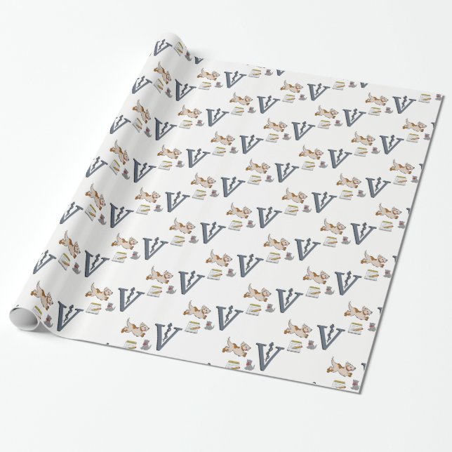 Versandpapier Veterinärmedizin Geschenkpapier (Ungerollt)