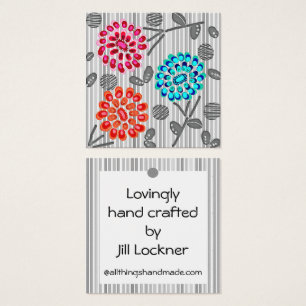 Versatile Visitenkarte/Hang Tag Kleidung/Quilt Tag