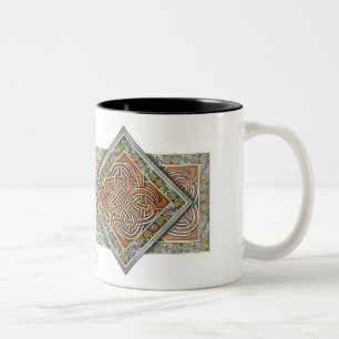 Verschachteln Sie Platten-Tasse Zweifarbige Tasse