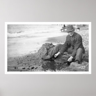 Verschieben für Gold Alaska 1907 Poster