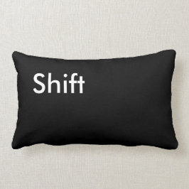 "Verschieben Sie" Computer-Schlüssel-Kissen Lendenkissen