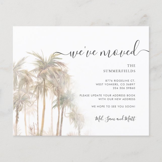 Verschiebung der Ankündigung Haushalt Küstenpalmen (Vorderseite)