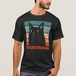 Verschiebung Katze Humor Kätzchen Faul Katze Mama  T-Shirt