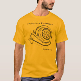 Verschiebungs-Ersatz-Turbo-Shirt T-Shirt
