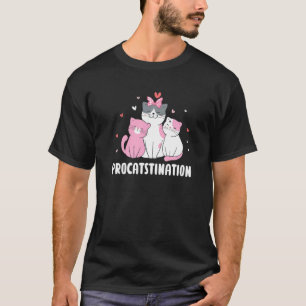 Verschiebungskatze Humor Kitten Faul Katze Mama T-Shirt