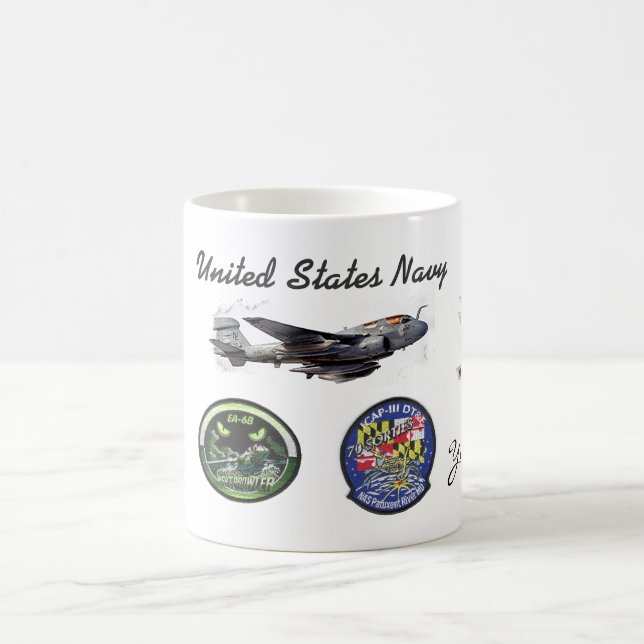 VERSCHIEDEN. PROWLER - EA-6B FLECKEN KAFFEETASSE (Mittel)