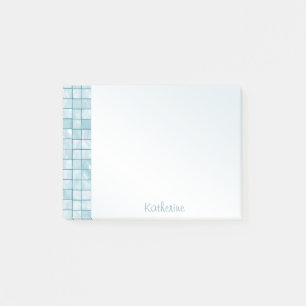Verschiedene Aqua Dekorative Tile personalisieren Post-it Klebezettel