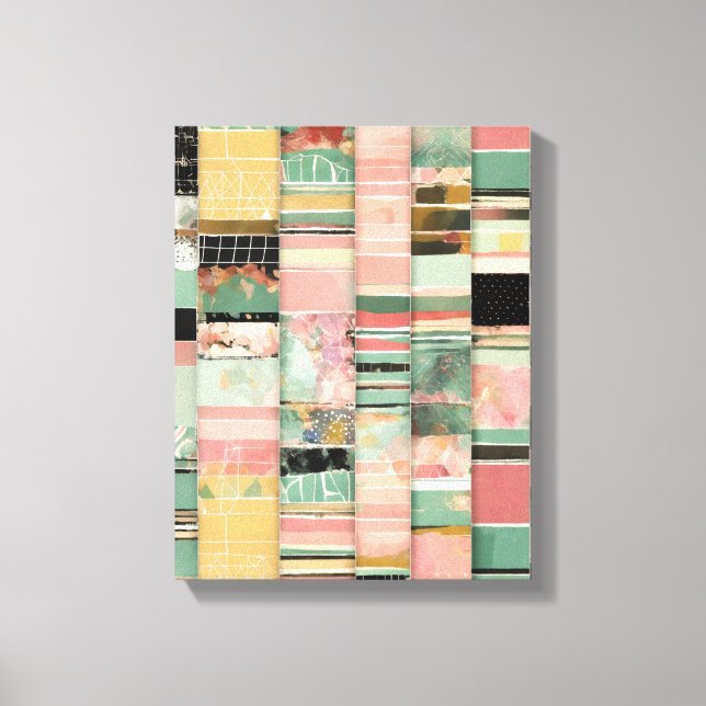 Verschiedene Formen Moderne farbenfrohe Kunst Canv Leinwanddruck (Vorderseite)