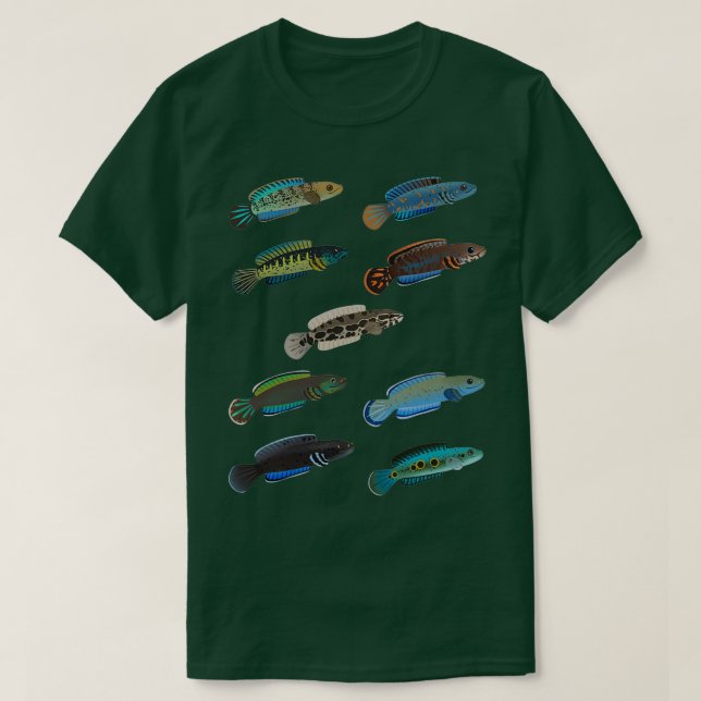 Verschiedene Kanäle Snakeheads Pack T-Shirt (Design vorne)