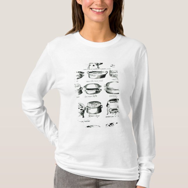 Verschiedene kochende Schiffe, 1570 T-Shirt (Vorderseite)