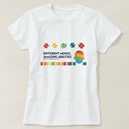 Verschiedene Köpfe, erstaunliche Fähigkeiten, Bewu T-Shirt