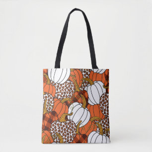  Verschiedene Kürbis. Leopard, orange, weiß und bu