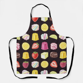 Verschiedene Leckereien von Natasha Us Schürze