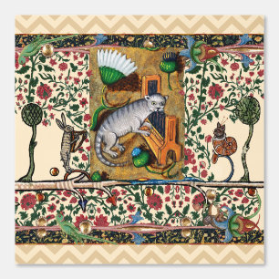 VERSCHIEDENE MEDIALE BESTIARY, MUSIK, KATZSPIELORG TAPETE