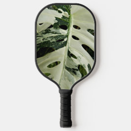 Verschiedene Monstera Pflanze Leaf Floral Pickleball Schläger