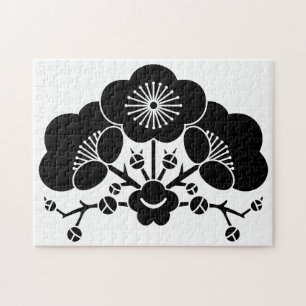 Verschiedene Pflaumenblüten Puzzle