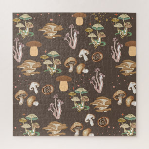 Verschiedene Pilze Puzzle