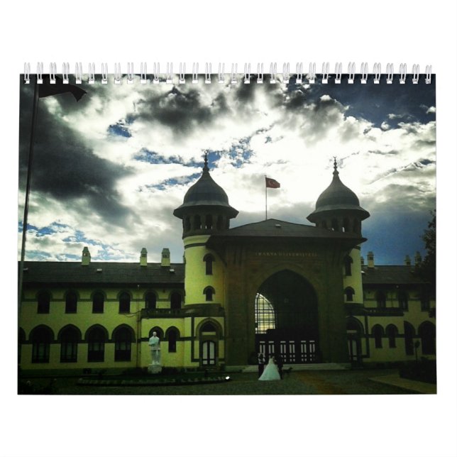 Verschiedene Plätze in Balcans. Kalender (Titelbild)