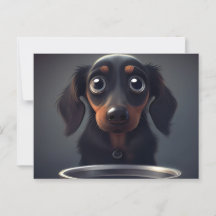 Verschiedene Puppy-Postkarten