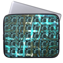 Verschiedene Schach, Quadrate oder Bild im Raster? Laptopschutzhülle