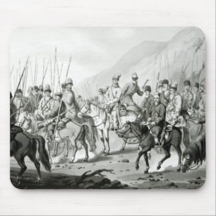 Verschiedene Stämme der russischen Kosaken Mousepad