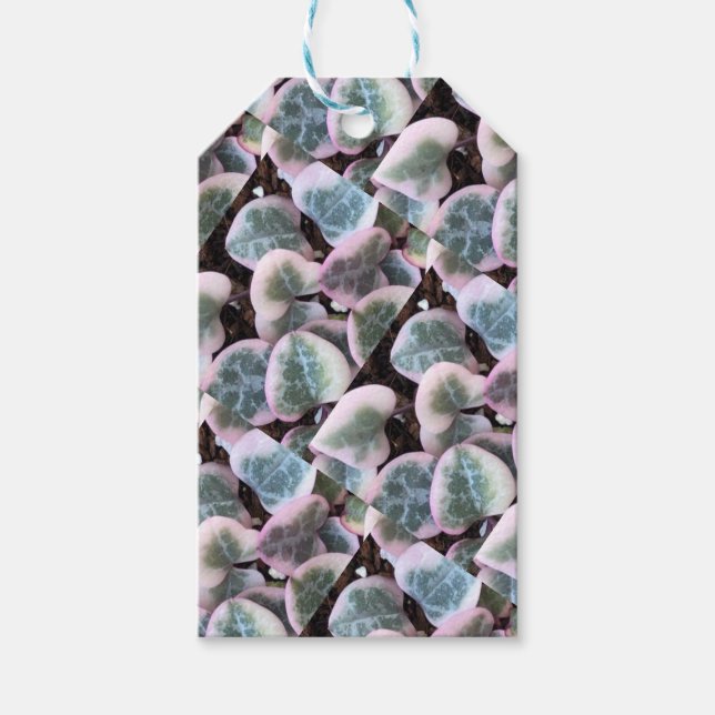 Verschiedene String-Zeichen für Herz-Geschenk Geschenkanhänger (Vorderseite)