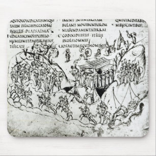 Verschiedene Szenen, die einen Psalm 2 Mousepad