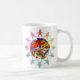 Verschiedene Welt Kaffeetasse