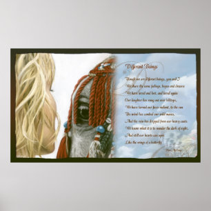Verschiedene Wesen Inspiration Poster