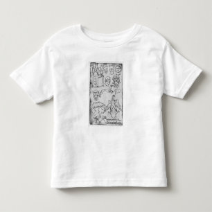 Verschiedene Zeichnungen Frau Fr 19093 fol.18v Kleinkind T-shirt