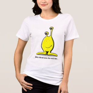 VERSCHIEDENES EINMIT AUGEN MONSTER (ALIEN)-SHIRT Tri-Blend SHIRT