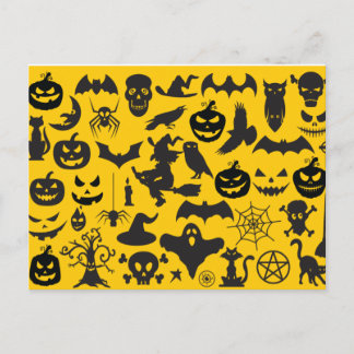 Verschiedenes Halloween Postkarte